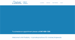 Desktop Screenshot of drwojewoda.com