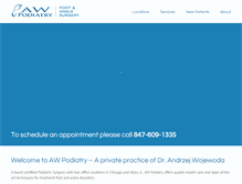 Tablet Screenshot of drwojewoda.com